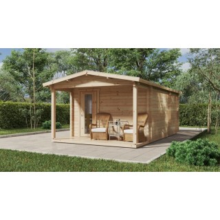 chalet en bois écolo